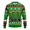 Funny Pickle Rick And Morty Ugly Christmas Sweater