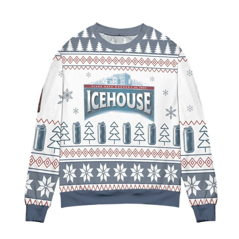 Ice House Logo Christmas Ugly Christmas Sweater