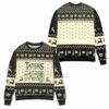 LOTR Funny Christmas Taters Potatoes Black Ugly Christmas Sweater