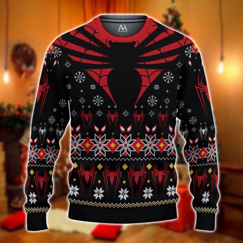 Spider man ugly Christmas sweater