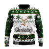 Glenfiddich Whisky Wine 3D Xmas Funny 2024 Holiday Custom And Personalized Idea Christmas Ugly Sweater