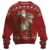 Santassic Park Ugly Christmas Sweater