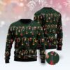 3D Christmas Saxophone Funny Ugly Sweater For Saxophone Lovers 3D Gift Idea