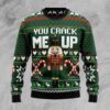 Nutcracker You Crack Me Up Ugly Christmas Sweater