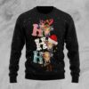 Cow Ho Ho Ho Ugly Christmas Sweaters