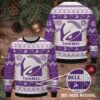 Taco Bell Ugly Sweater Christmas Gift Ideas Purple