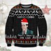 The Office Santa's Coming That's What She Said Ugly Christmas Sweater