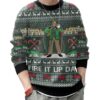 Fire It Up Dad National Lampoon’s Vacation Ugly Sweater