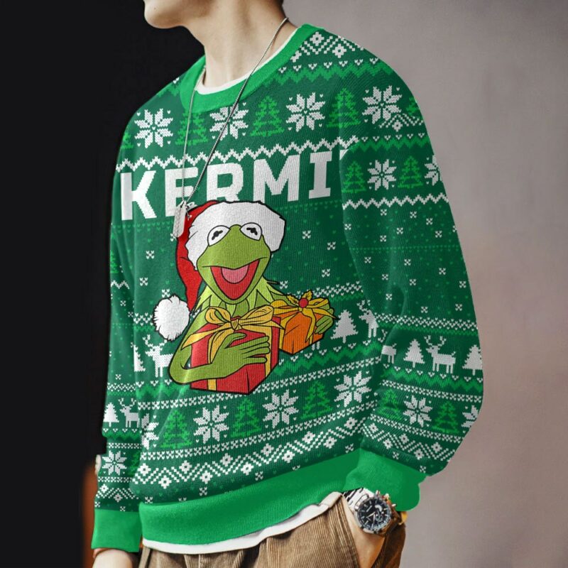 Kermit The Muppet Show Ugly Sweater