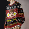 Give Me All The Bacon And Eggs You Have Ron Swanson Parks and Recreation Ugly Sweater