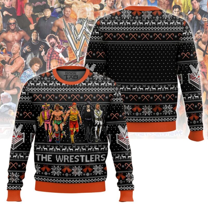 The Wrestlers WWE Ugly Sweater