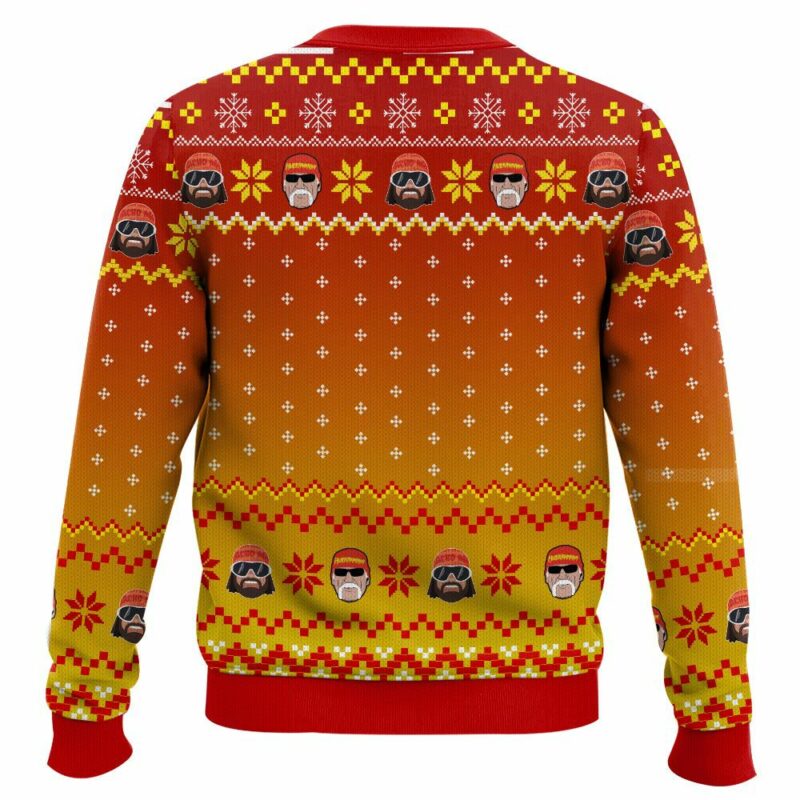 The Mega Powers Wrestlers Macho Man and Hulk Hogan Ugly Sweater