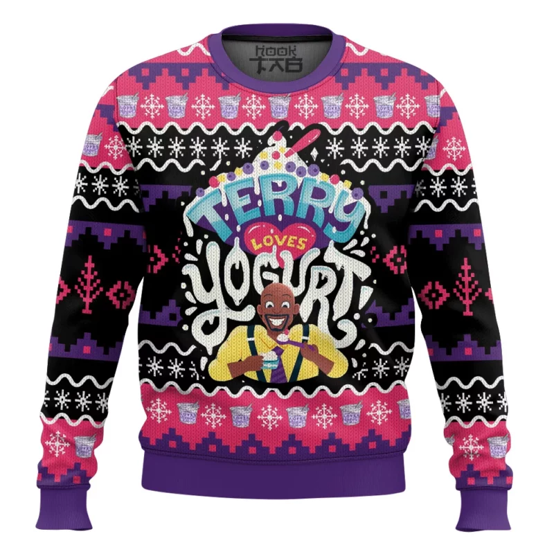 Terry loves Yogurt! Terry Jeffords Brooklyn Nine-Nine Ugly Sweater