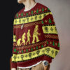 Robot Evolution Sheldon Cooper The Big Bang Theory Ugly Sweater