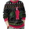 Pink Nightmare Ralphie Parker A Christmas Story Ugly Sweater