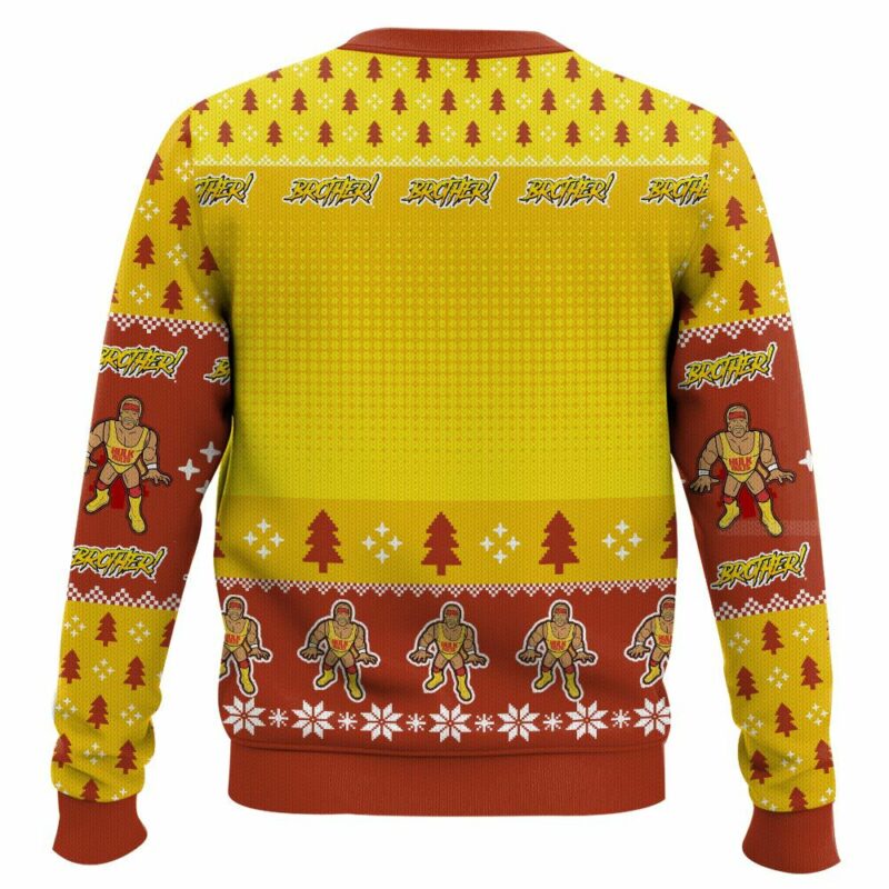 Hulkamania Hulk Hogan WWE Ugly Sweater