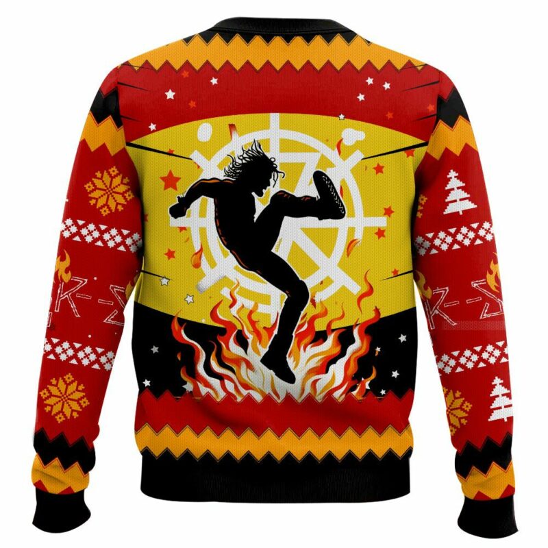 Burn It Down Seth Rollins WWE Ugly Sweater