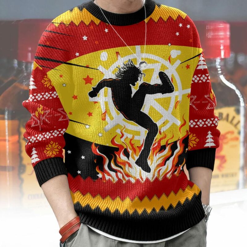 Burn It Down Seth Rollins WWE Ugly Sweater