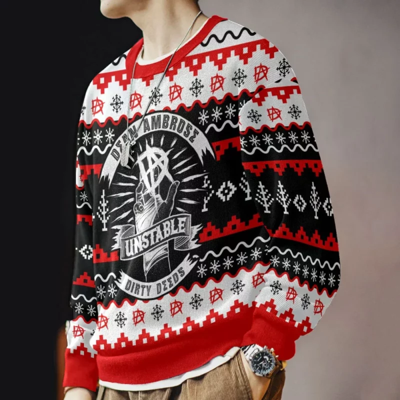 Dean Ambrose WWE Ugly Sweater