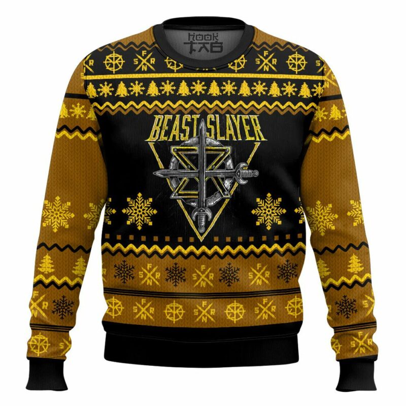 Beast Slayer Seth Rollins WWE Ugly Sweater