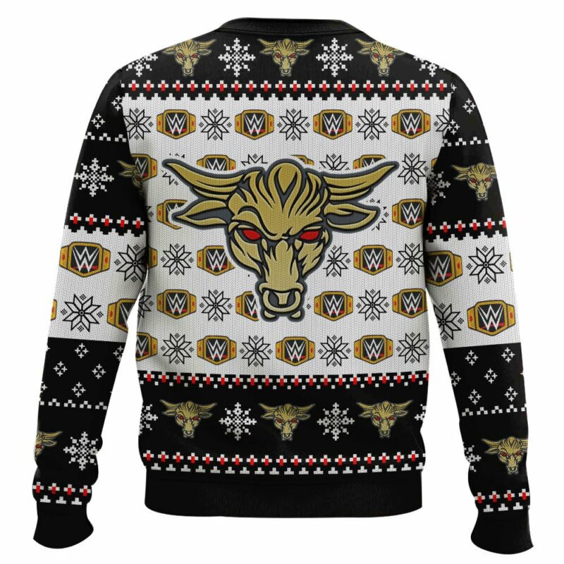 Team Bring It The Rock WWE Ugly Sweater