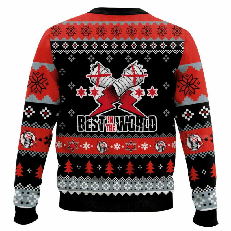 CM Punk WWE Ugly Sweater