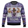 Sick Puppies Macho Man Ugly Sweater