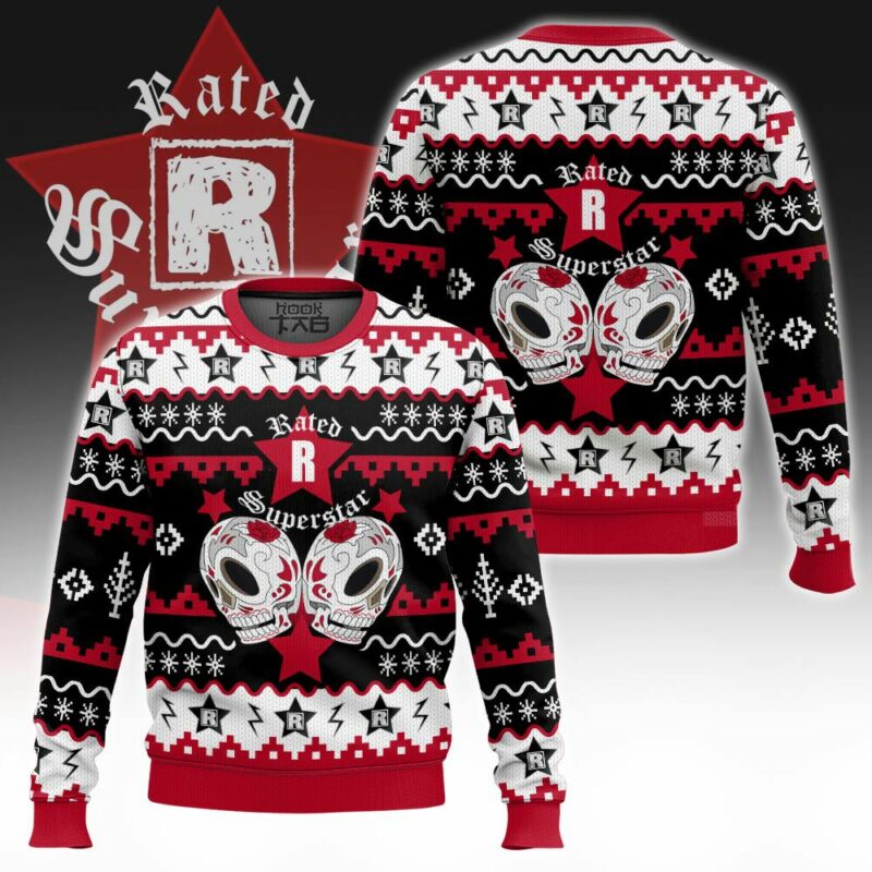 The Rated-R Superstar Edge WWE Ugly Sweater