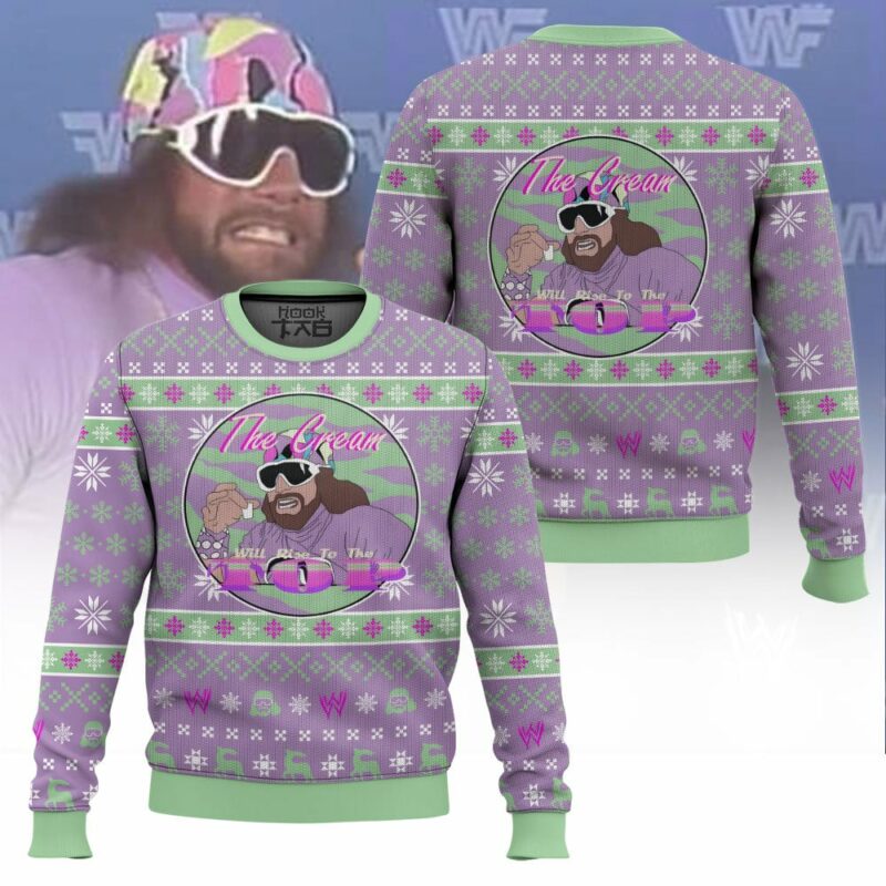 The Cream Always Rises To The Top! Macho Man Ugly Sweater