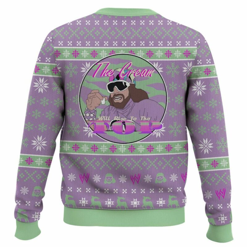 The Cream Always Rises To The Top! Macho Man Ugly Sweater