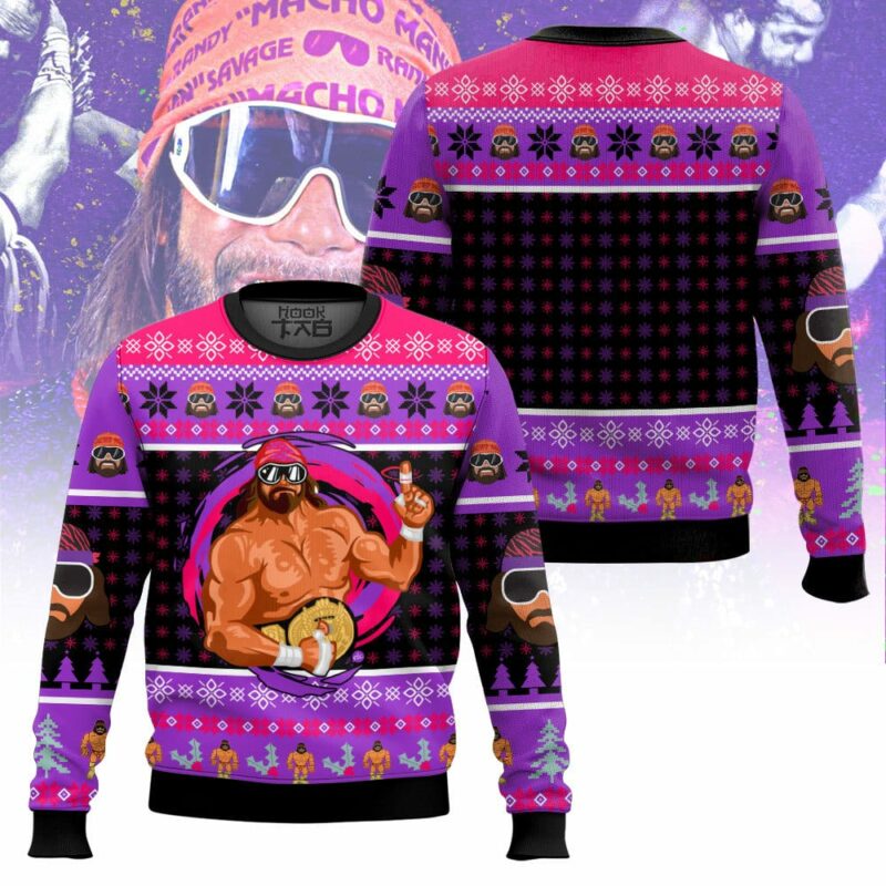 Macho Man Ugly Sweater