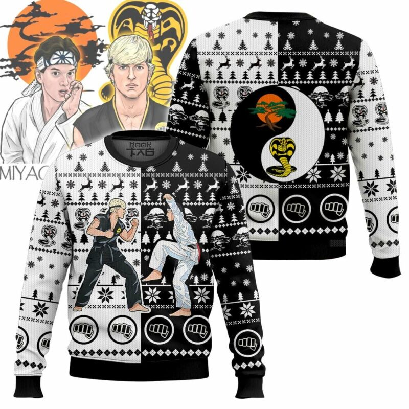 Daniel vs Johnny Cobra Kai Ugly Sweater