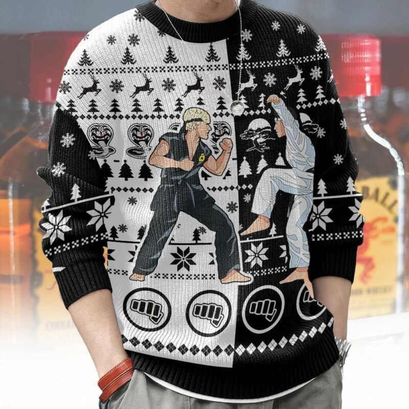 Daniel vs Johnny Cobra Kai Ugly Sweater