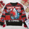 Santa Jaws Ugly Sweater