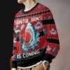 Santa Jaws Ugly Sweater