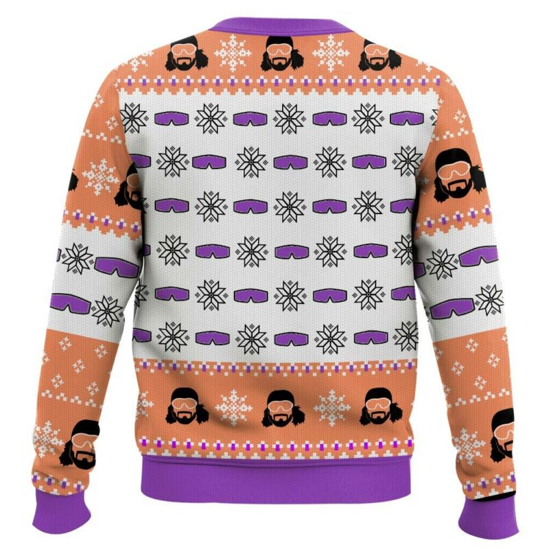 Expect The Unexpected In The Kingdom Of Madness Macho Man Ugly Sweater