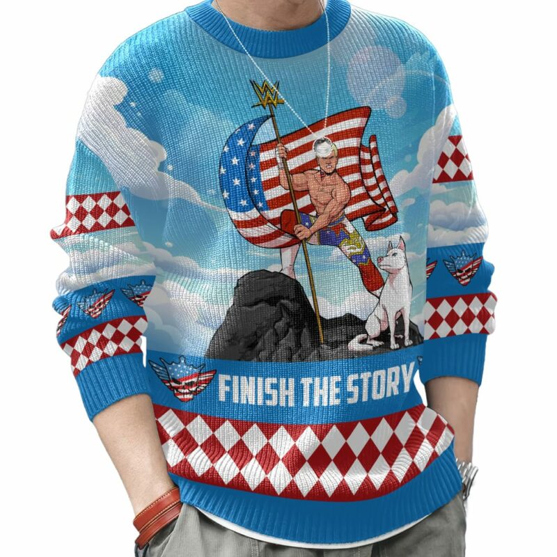 Finish The Story Cody Rhodes Ugly Sweater