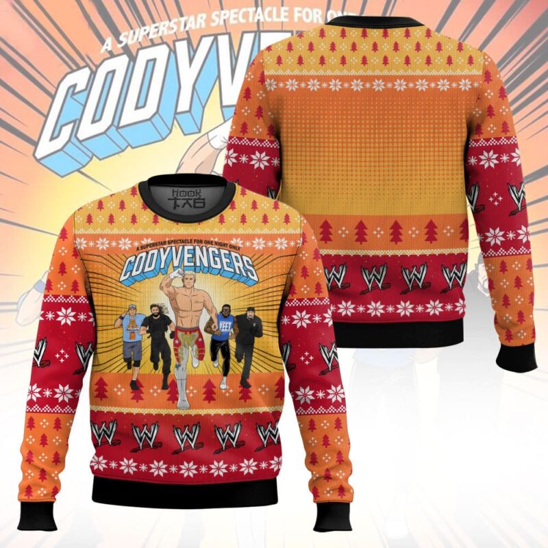 Cody Avengers Cody Rhodes Ugly Sweater