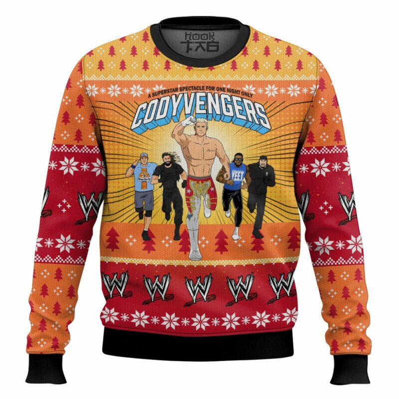 Cody Avengers Cody Rhodes Ugly Sweater