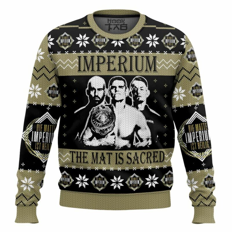 Imperium The Mat Is Sacred Gunther Ugly Sweater