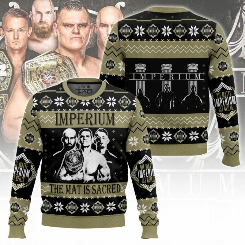 Imperium The Mat Is Sacred Gunther Ugly Sweater