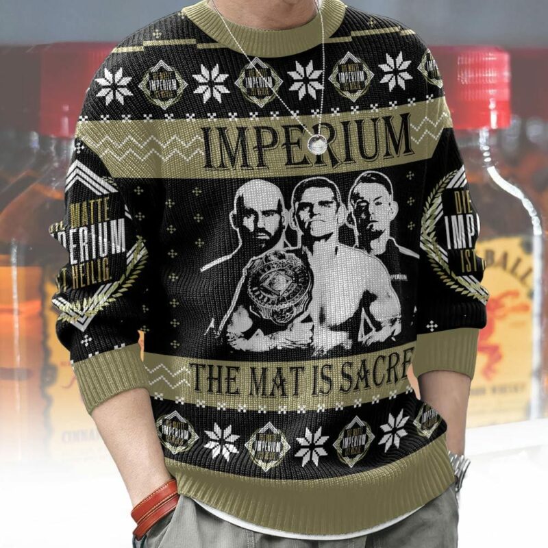 Imperium The Mat Is Sacred Gunther Ugly Sweater