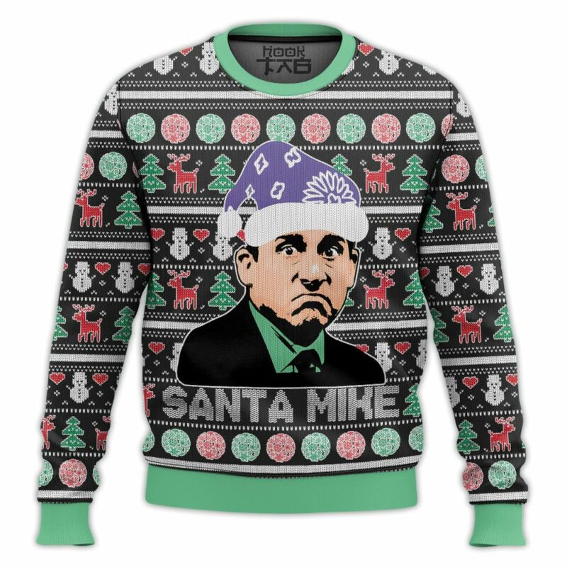 Santa Mike Michael Scott The Office Ugly Sweater