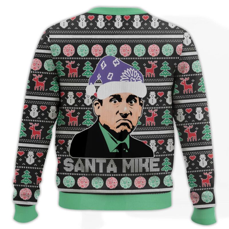 Santa Mike Michael Scott The Office Ugly Sweater