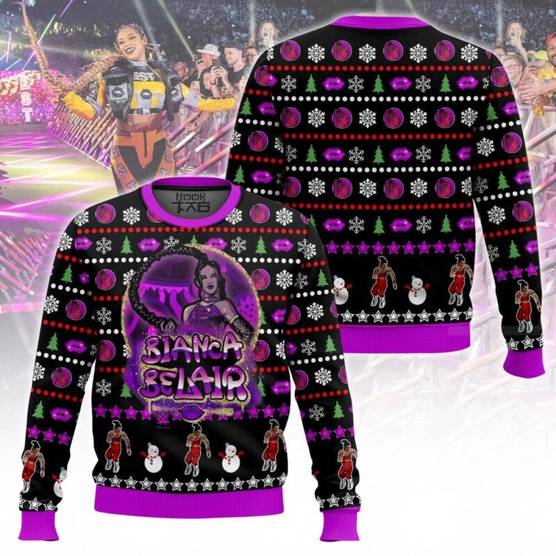 Bianca Belair Ugly Sweater