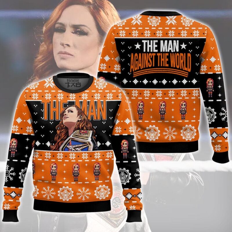 The Man Becky Lynch Ugly Sweater