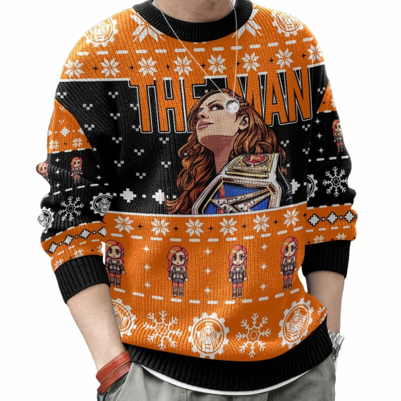 The Man Becky Lynch Ugly Sweater