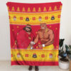 Mega Powers Macho Man and Hulk Hogan Blanket