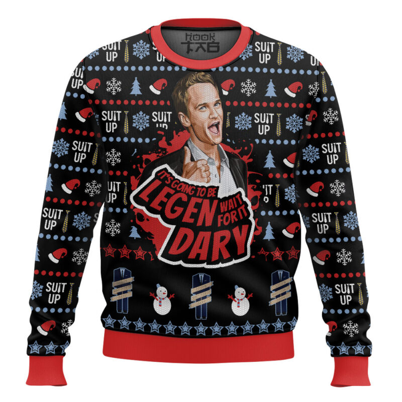 It’s Going To Be Legen Wait For It Dary Barney Stinson How I Met Your Mother Ugly Sweater