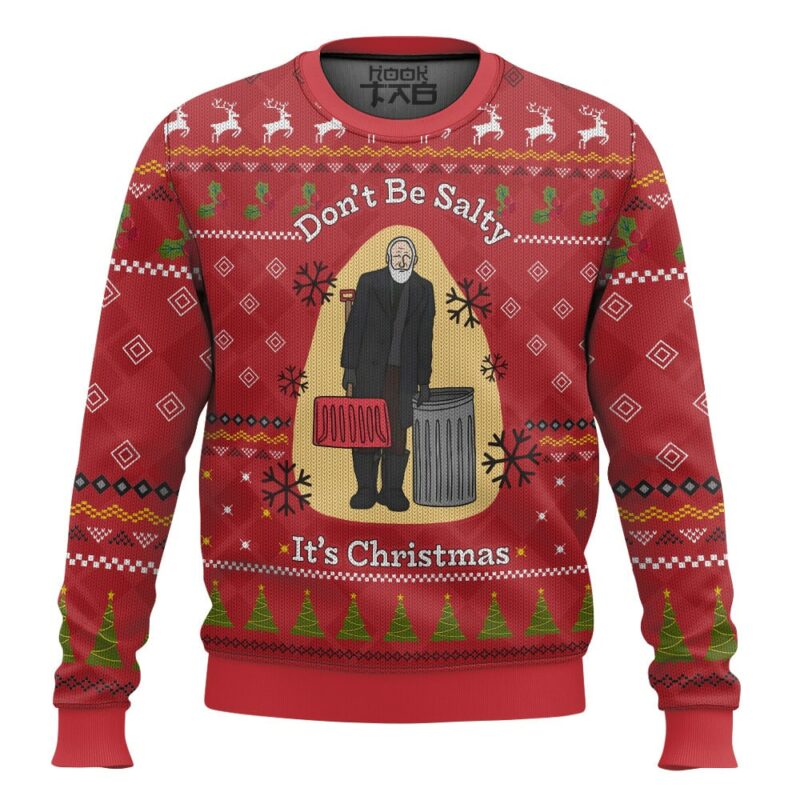 Old Man Marley Home Alone Ugly Sweater